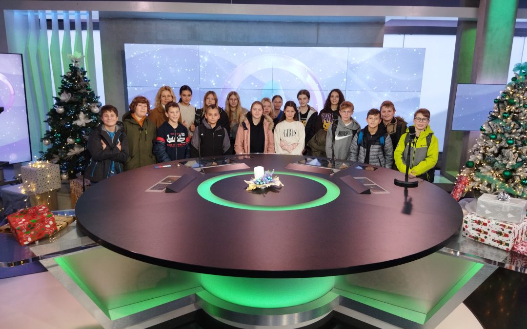 Učenci šolskega novinarstva PŠ Višnja Gora obiskali medijske hiše